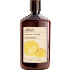 Mineral Botanic Cream wash, 500ml. Kūno prausiklis Ananasas ir Baltasis persikas